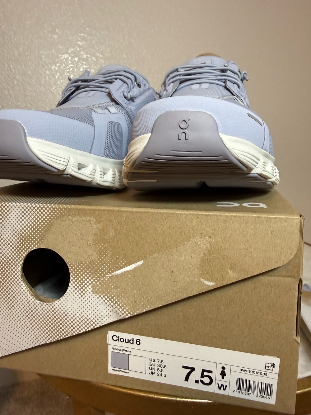On Cloud 6 Women's Sneakers - Picture 7 of 7